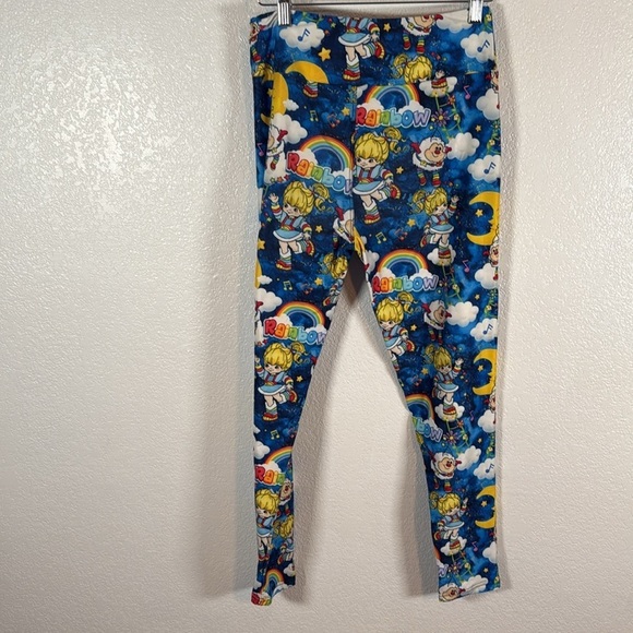 My Lala Rainbow Brite Printed Leggings One Size - Picture 3 of 7